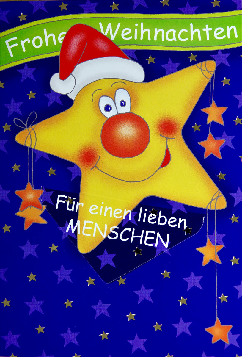 Frohe Weihnachten Für einen lieben Menschen kartenparadies